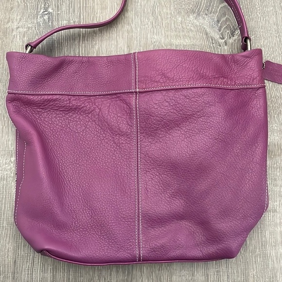 Purple Shoulder Bag - Picture 1 of 8